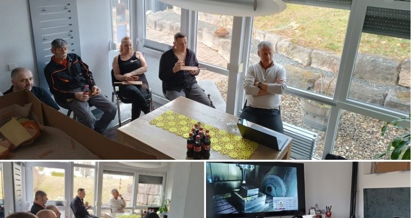 1A-Dreherteile Horb, Zerspaner Frühstück mit ISCAR